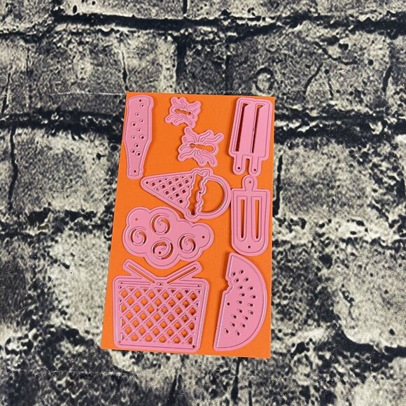 BoBunny SUMMER PICNIC 12839024 Die Cutting Dies 9PC - Picture 1 of 6
